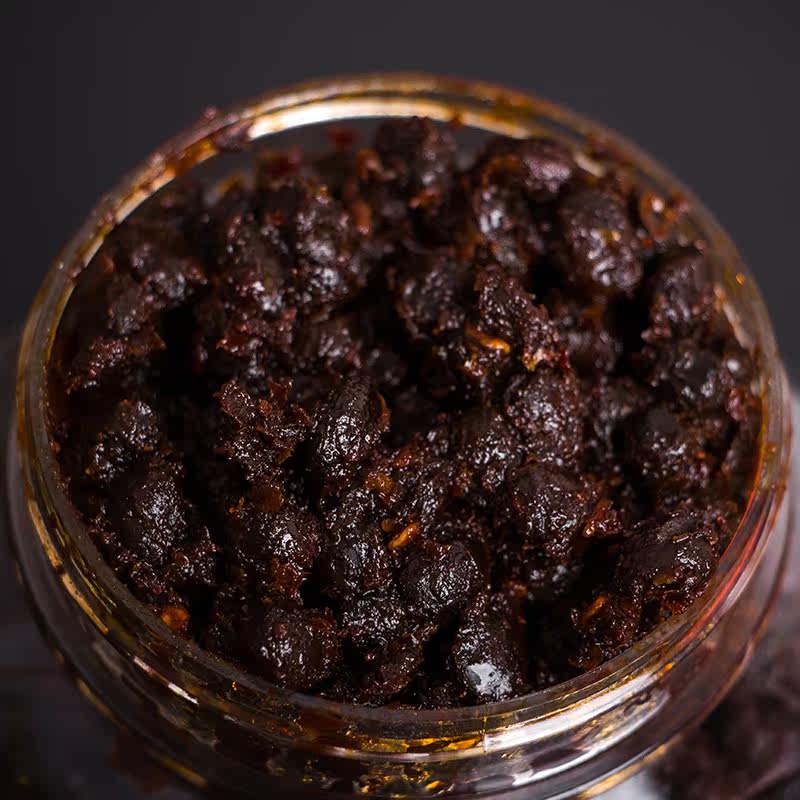 湖南双峰特产豆豉酱秘制豆瓣酱香辣开胃下饭菜辣椒调味料豆鼓500g