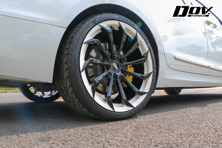 dov凯迪拉克atsl19寸定制锻造轮毂捷豹20寸福特野马20寸改装钢圈