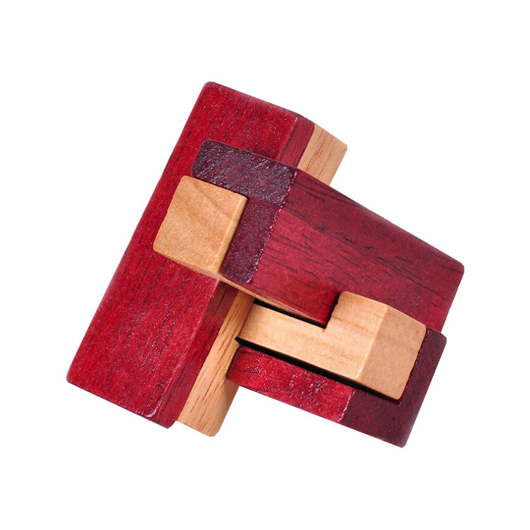 孔明锁鲁班锁 潜伏 成人儿童益智拆装玩具国礼木制精品