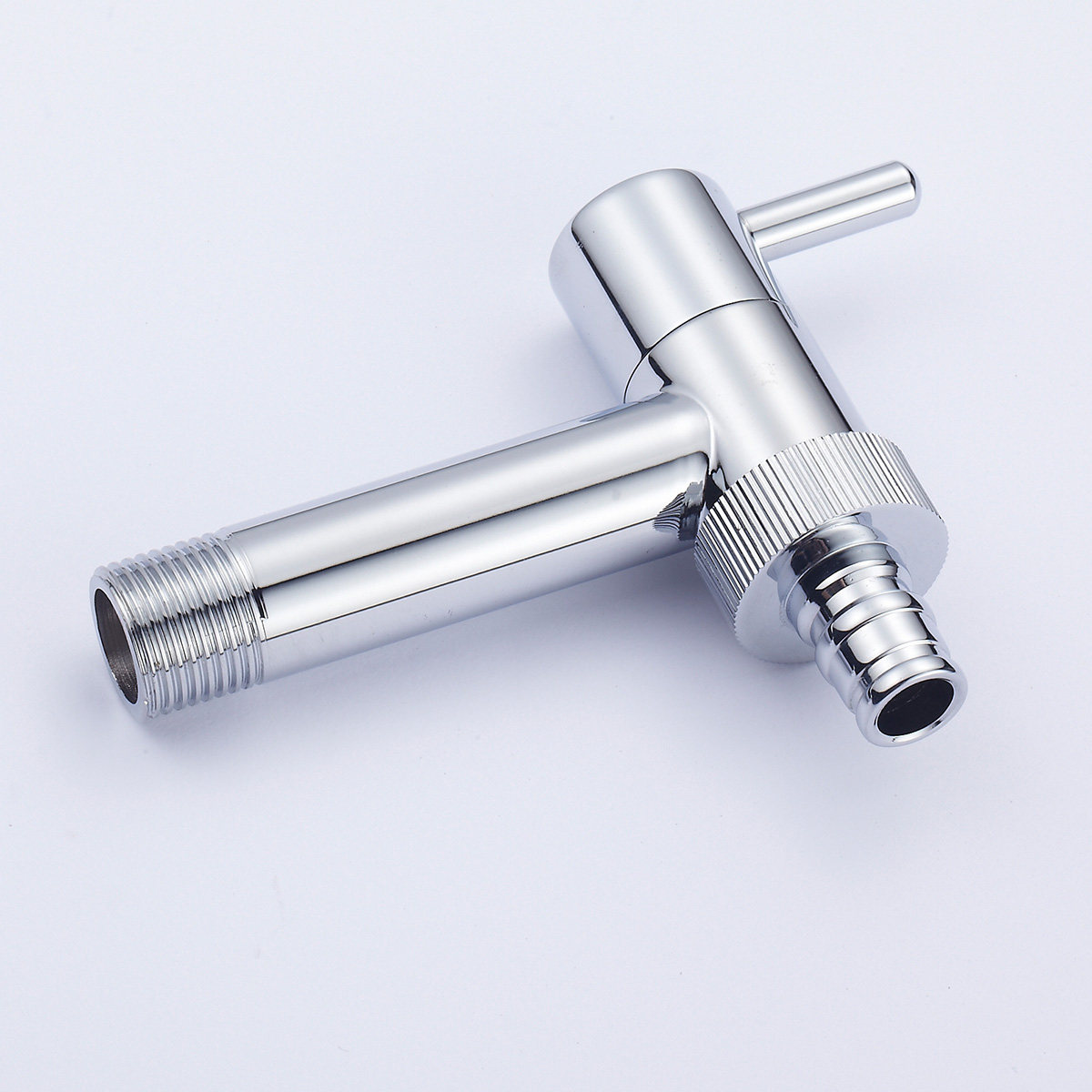 全铜洗衣机水龙头单冷三通角阀一进二出4分双开关水嘴拖把池双头