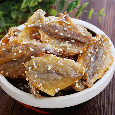 烧烤多味鱼金线鱼片黄线鱼小黄鱼微甜小鱼干500g海产品干货开心鱼