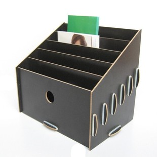 书立b2006 桌面整理栏 diy木制创意文件杂志收纳架 展示架书立栏