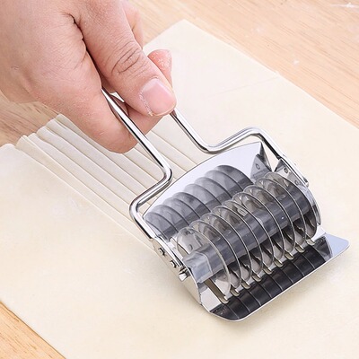 家用多功能不锈钢手动制面条机家庭手擀面手工玉米面条神器切面刀