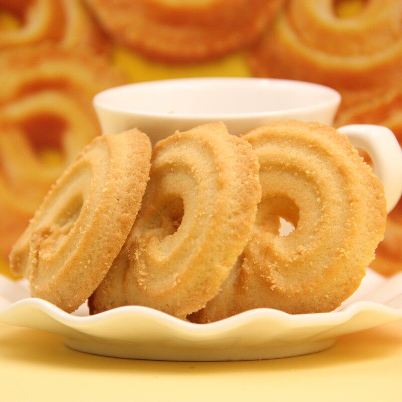 广合奶油味曲奇饼干800g特产礼盒装休闲小零食品礼包糕点点心小吃