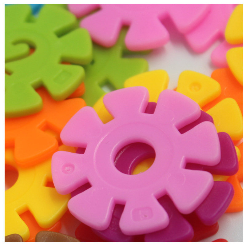 儿童益智力玩具雪花片积木小孩3-6岁男童女孩子4-5-7-8岁生日礼物