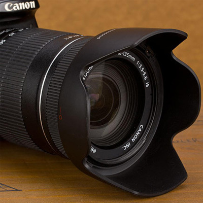 佳能ew-73b遮光罩佳能6d 700d 650d 60d 67mm 18-135镜头可反装