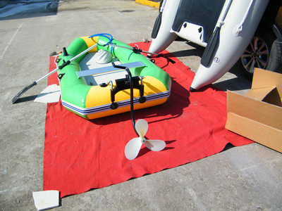 手动螺旋浆推进器手摇马达充气船专用推进器橡皮艇手摇动力浆厂家