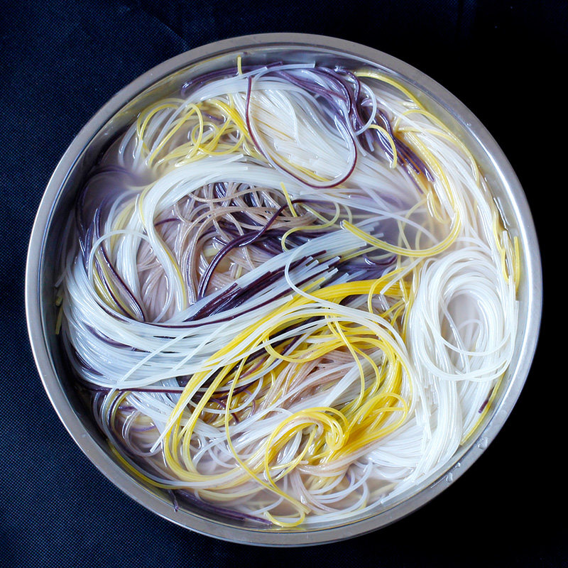 五谷鱼粉 粗粮杂粮米粉 大米玉米高粱荞麦黑米各1斤 2500g 包邮