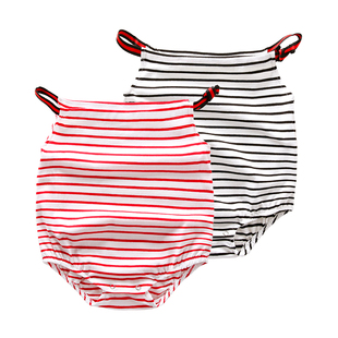 夏装薄款儿女宝连体衣三角宝包屁衣哈衣新生无袖夏季衣服