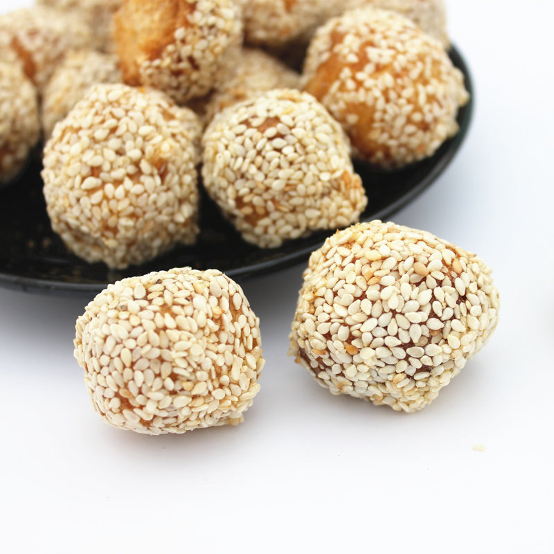 酥京果 武汉特地道"米食" 传统手工精制 雪果300g 还有麻果