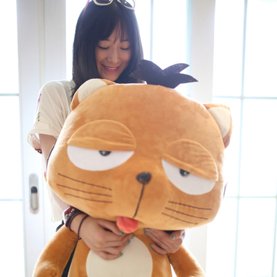 主君的太阳韩国大懒猫dinga 大脸猫公仔毛绒玩具女生日礼物布娃娃