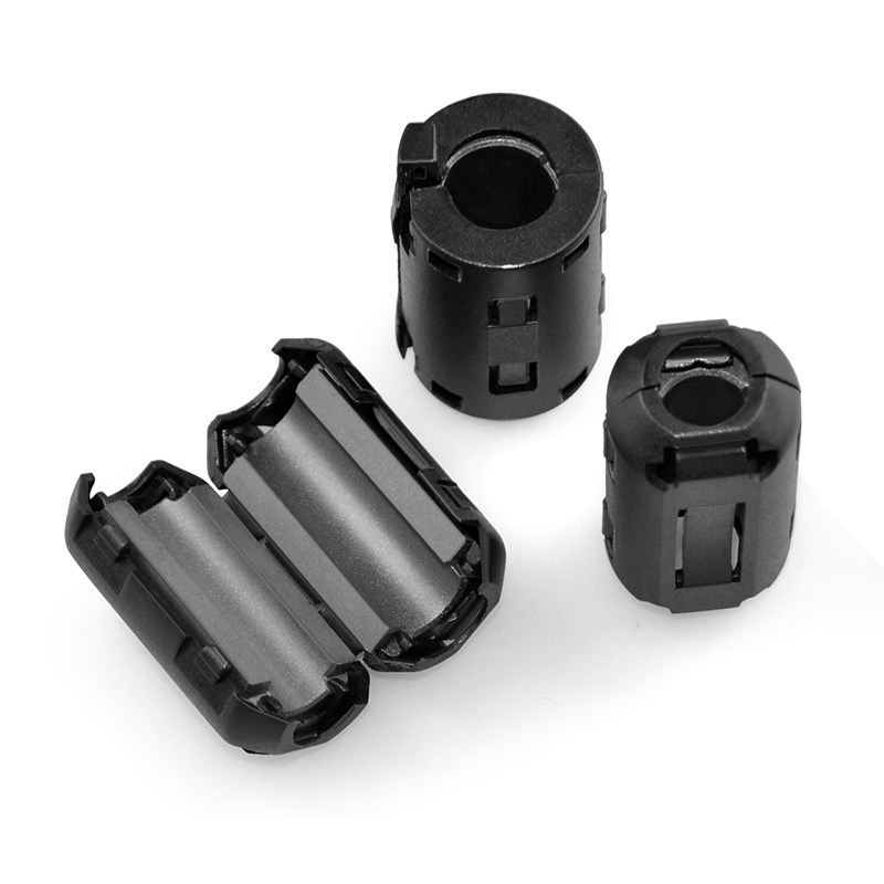 抗干扰磁环 屏蔽干扰 消磁环卡扣式 滤波磁环 屏蔽磁环 可拆卸