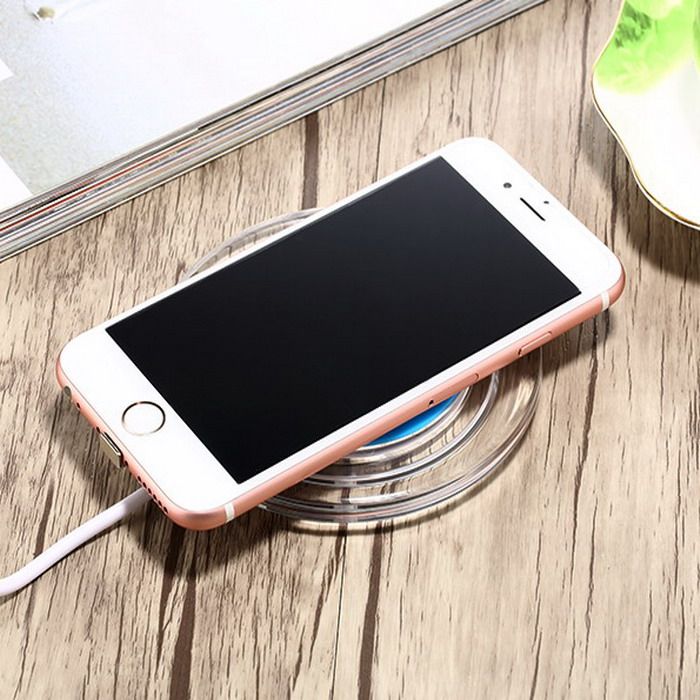 苹果6s plus无线充电器三星note5 s6 s7华为小米安卓智能手机通用