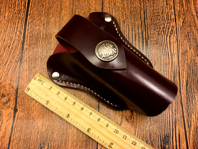 户外运动多功能小腰包弹弓包弹弓钢珠包真牛皮弹弓弓包弹弓兜挂包