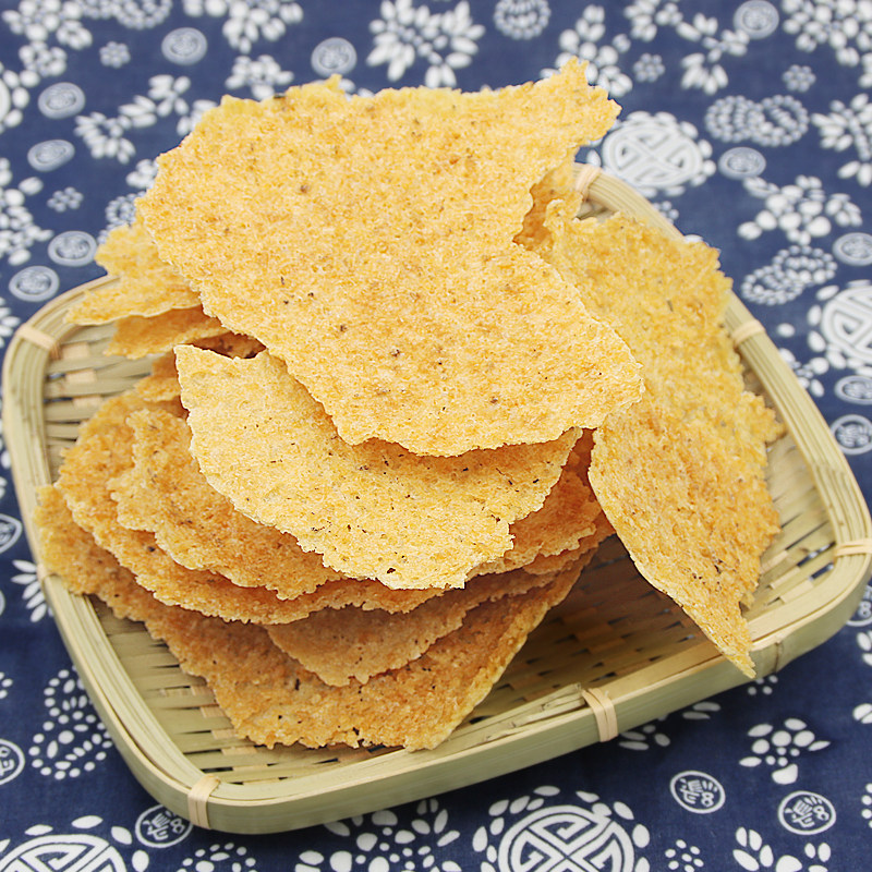 安徽九华山特产农家大锅锅巴原味大米手工自制非油炸散装零食
