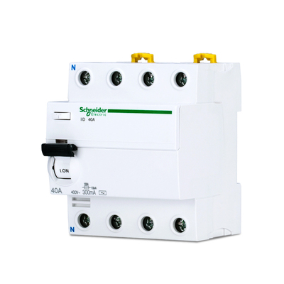 施耐德iid 4p 40a 300ma漏电保护器西班牙进口电磁式漏电空开漏保