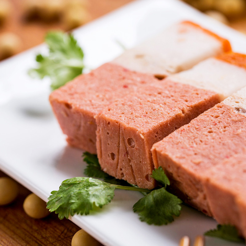 【齐善食品_红烧素肉_冷冻】可做菜齐善素食大豆分离蛋白仿荤斋菜