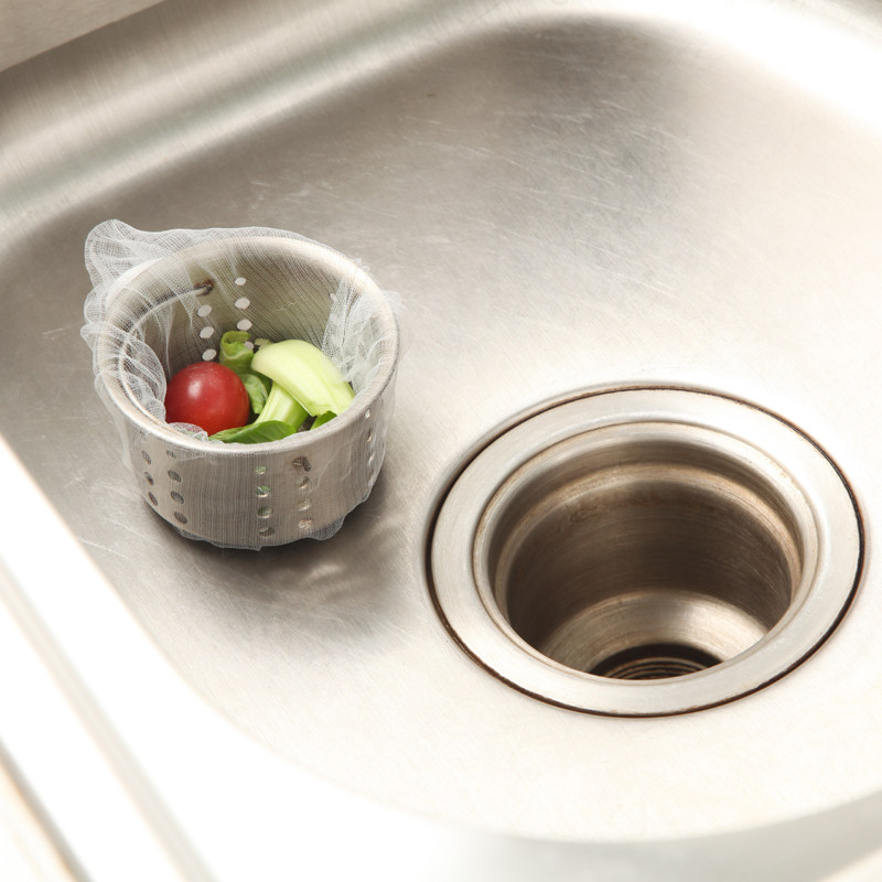 妙高厨房过滤网 过滤垃圾袋水槽菜盆下水口隔水袋 防堵塞垃圾网袋