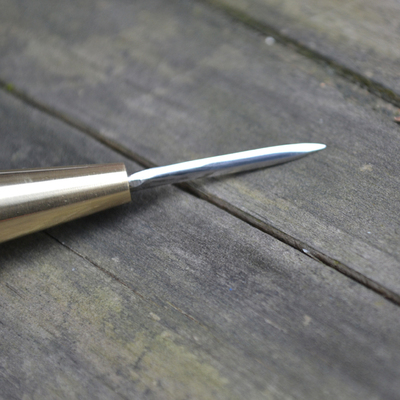 刺客出品手工皮具锥子菱锥橄榄锥平锥通孔实木柄锥头锥针纳鞋底