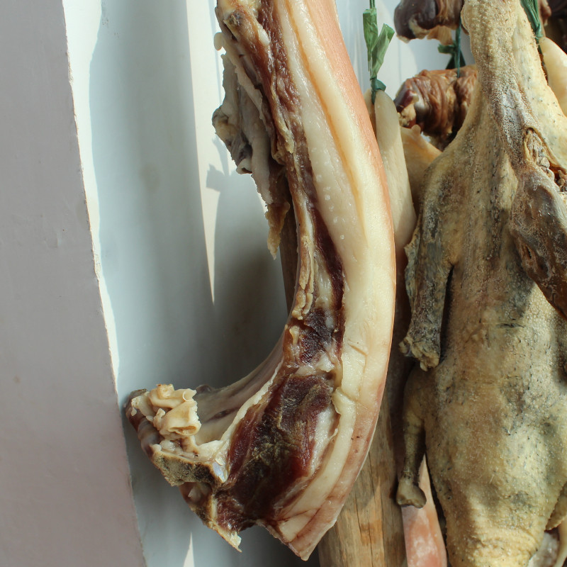 安徽特产农家自晒腊肉土猪风干五花肉火腿腊味咸肉腌肉非四川烟熏