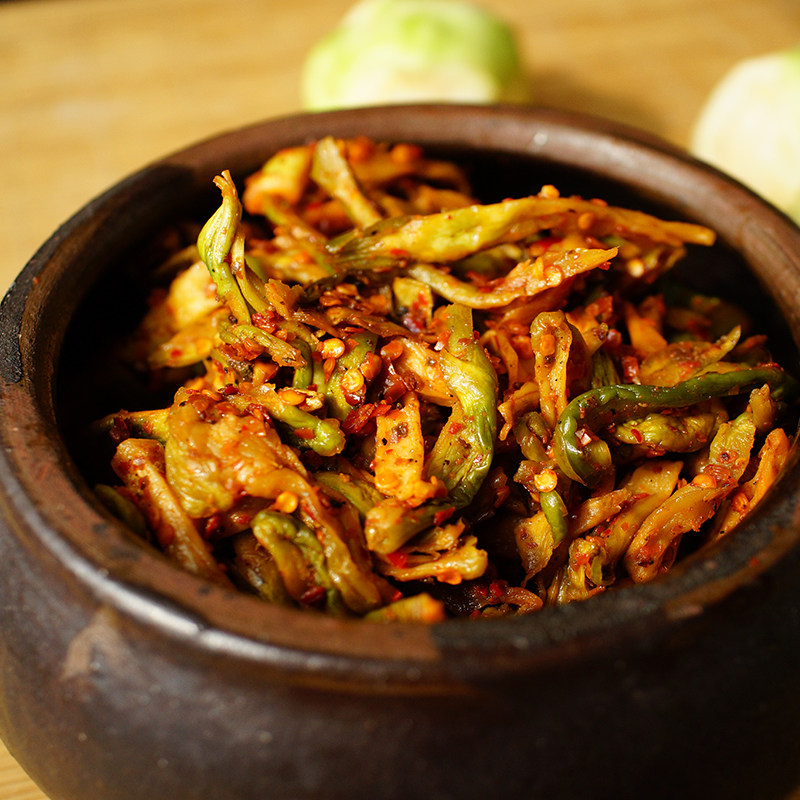 重庆麻辣榨菜 新鲜棱角菜青菜干500g袋装 咸菜下饭菜