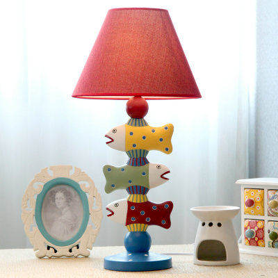 可爱台灯卧室床头灯动物儿童房创意田园暖光温馨可调节卡通小夜灯