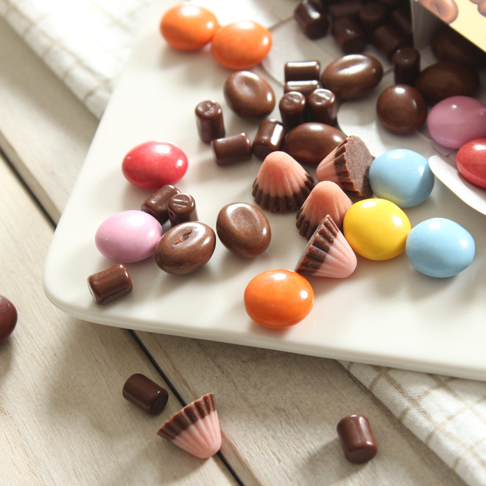 包邮日本进口零食品meiji明治五宝巧克力豆朱古力迷你5小盒52g_爱酷商