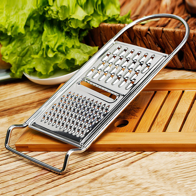 老爹 多功能切菜器刨丝器 不锈钢擦丝器刨丝板 瓜果刨丝厨房工具