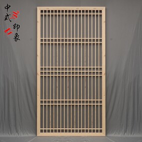东阳木雕木格栅花格仿古背景墙隔断玄关吊顶实木门窗木窗花冰裂纹