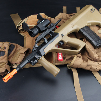 锦明mp5水弹枪下供弹连发电动成人cs水蛋抢冲锋枪儿童男孩玩具枪_5折