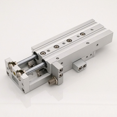 smc型导轨滑台气缸 mxq mxs20-20/30/50/75a/b/bs/as/at 气动滑台_双