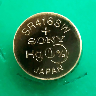 原装索尼 337 纽扣电池 sr416sw纽扣电池1.55v耳机337专用电子