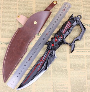 cf英雄武器摆件 屠龙尼泊尔 王者之锋 修罗刃合金模型31cm