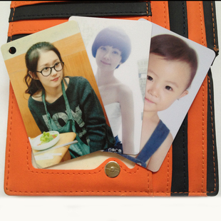 卡片diy钱包照卡片制作 钱包卡 pvc照片卡 3寸双面人像卡定制 通讯录