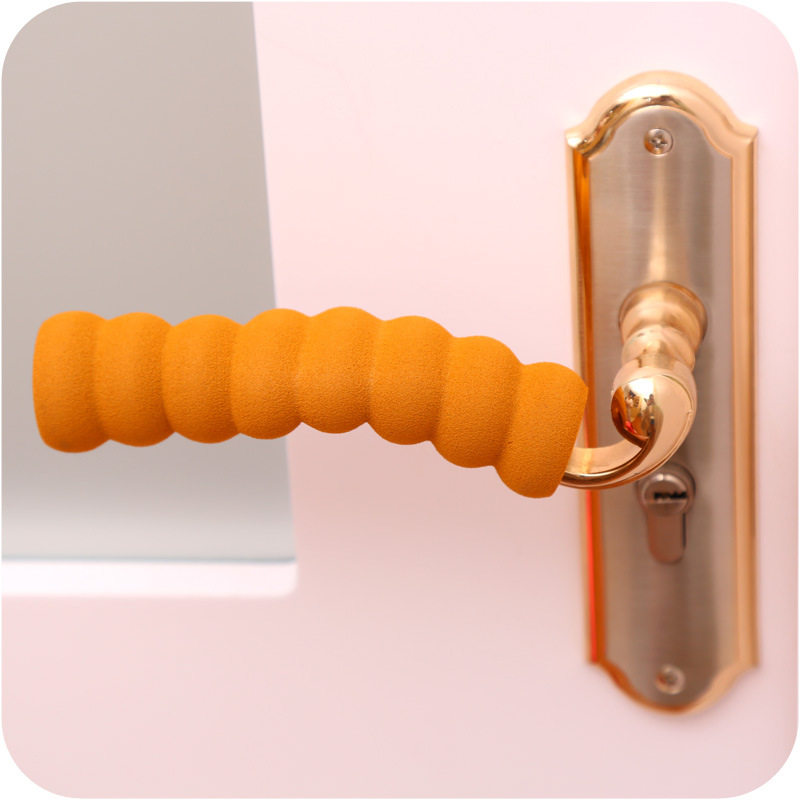 防磕碰螺旋形安全门把防撞保护手套 防护婴幼儿童门把手套特价