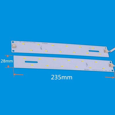 集成吊顶led照明浴霸灯条 发光板贴片碳纤维浴霸照明配件灯管改装