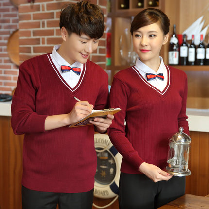 网吧工作服夏装男女款 网鱼网咖收银员服务员工作制服短袖 新款_7折