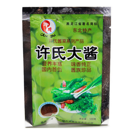 许氏大酱东北农家黄豆酱臭酱特产调味酱大豆酱蘸酱 30袋包邮