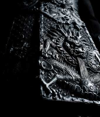 1:6兵人 古代武将铠甲系列 九五至尊龙纹浮雕盔甲套装 非eb风云