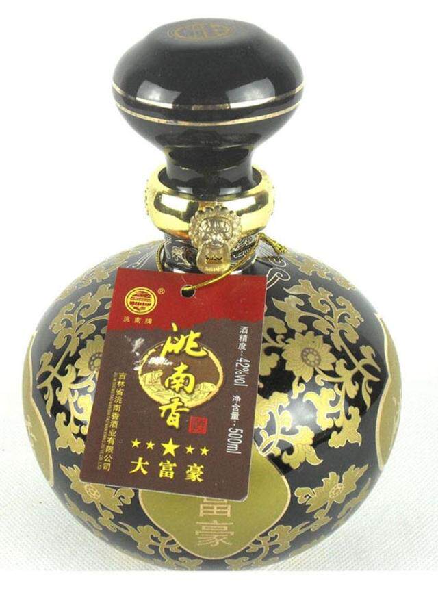 洮南香白酒 大富豪 42度 浓香型 纯粮酿造 2瓶送礼袋 好喝不上头