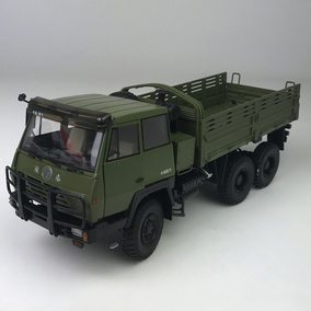 原廠現貨 1:24 陝汽sx2190斯太爾 軍車 運輸卡車模型