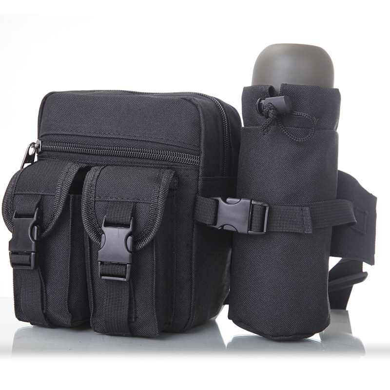 户外迷彩战术腰包男 军迷用品水壶小包 多功能小包骑行旅行帆布包