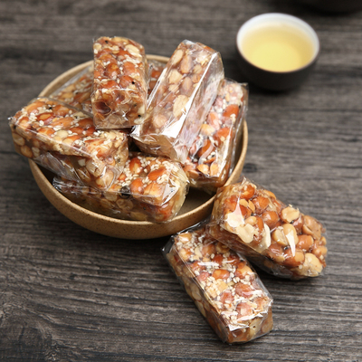 广东潮汕特产潮州美食小吃零食 花生南糖花生酥包邮纯手工花生糖