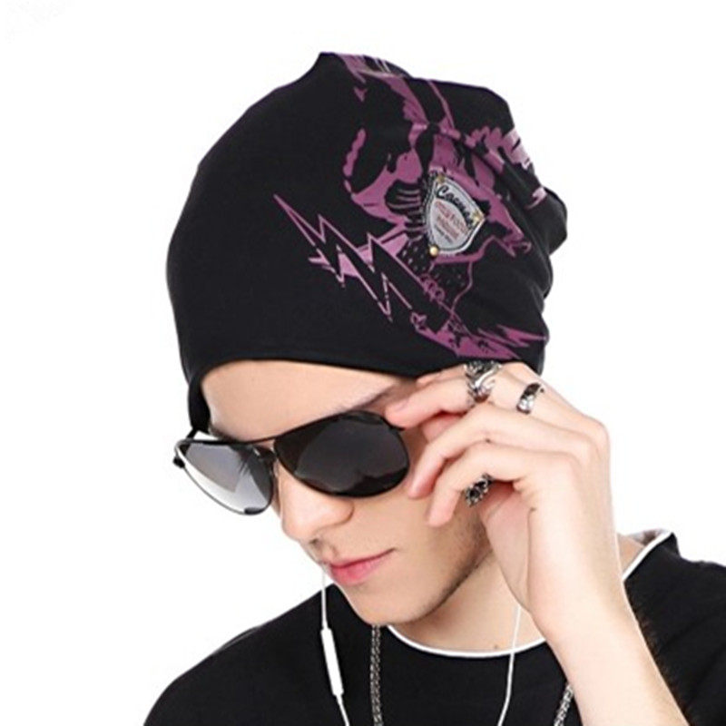 夏天包头帽子男士青年运动头巾帽男式韩版夏季潮牌时尚男款套头帽