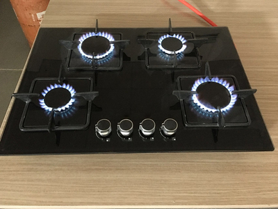 欧式四眼煤气灶嵌入式家用燃气灶天然气液化气4头灶台意大利炉头