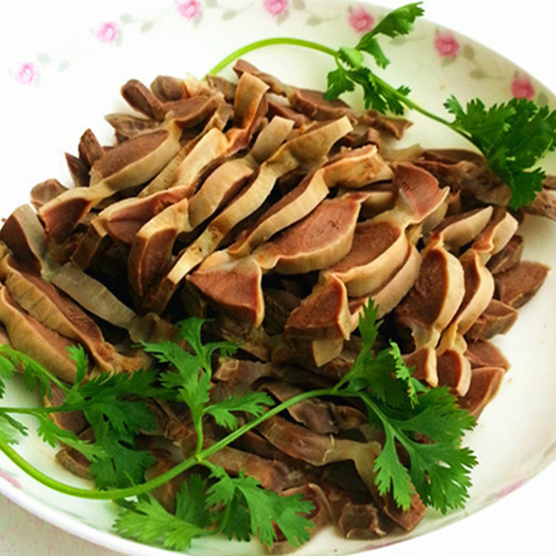 广东梅州客家特产卤味小吃 盐焗鸡胗五香零食卤水200g酱鸡珍