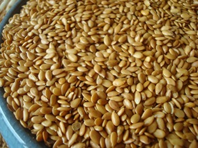 新货东北农家熟黄金亚麻籽食用亚麻子籽仁烘焙原料五谷杂粮500g