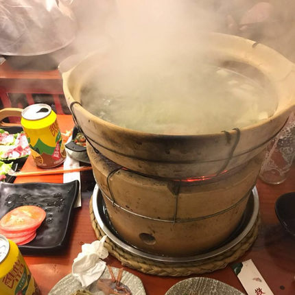纯紫铜加厚手工木炭铜火锅老式北京鸳鸯铜锅红铜涮羊肉纯铜火锅炉_不
