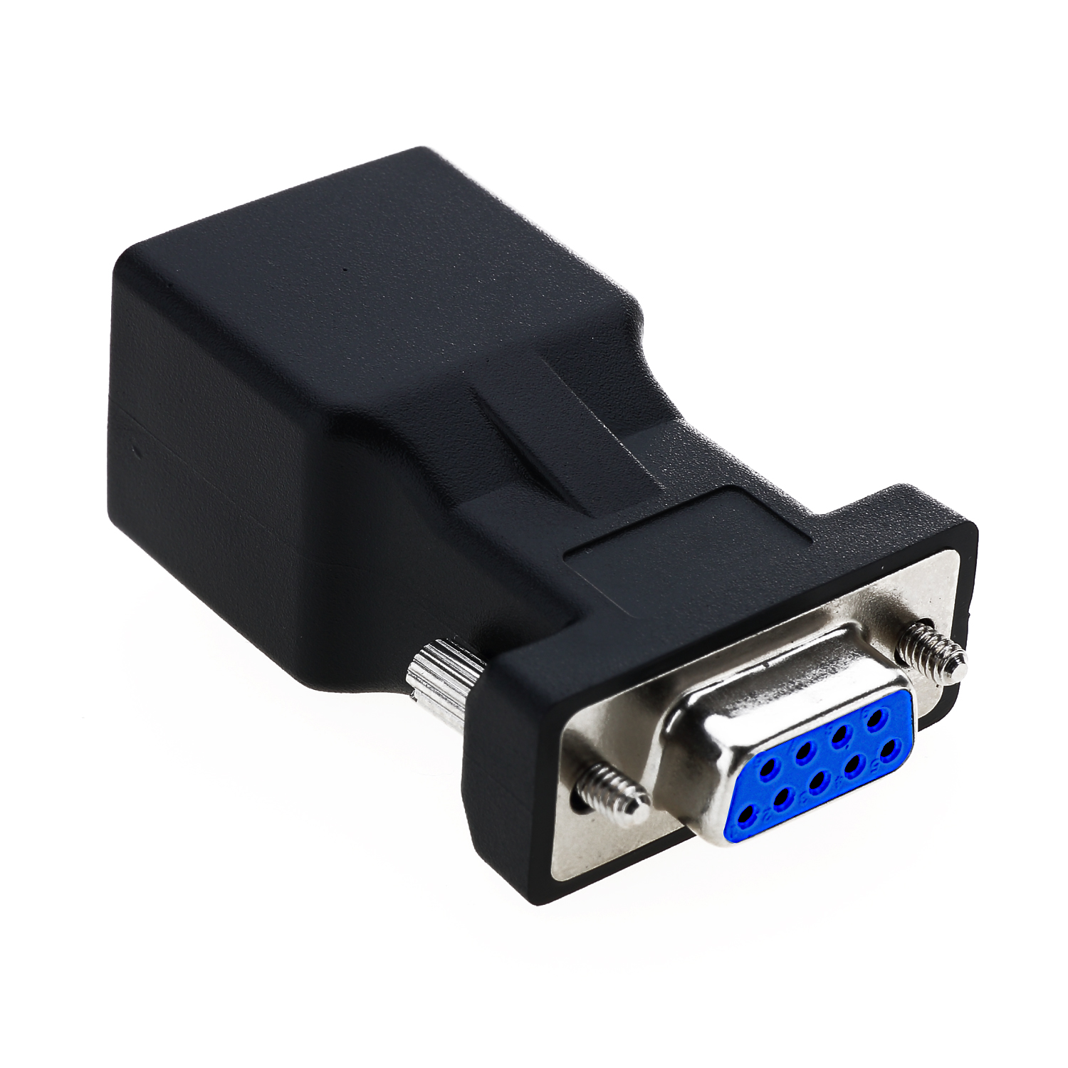 rj45转串口网头转rs232 rj45转9孔网口转db9针串口转网口转接头