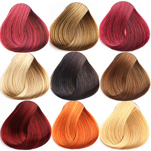 五贝子染发膏植物染头霜天然染发剂纯黑色亚麻奶茶黑色无刺激正品